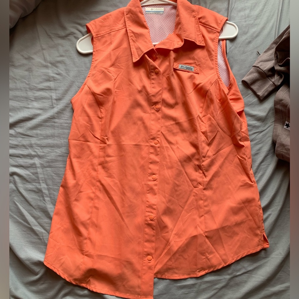 COLUMBIA MESH LINED VEST